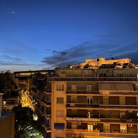 Lovely Apt W/Heated Jacuzzi &Full Acropolis View Atenas Exterior foto